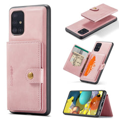 JEEHOOD Retro Magnetic Detachable Protective Case with Wallet & Card Slot & Holder, For Samsung Galaxy A51 5G, For Samsung Galaxy A71 5G