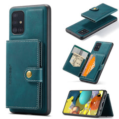 JEEHOOD Retro Magnetic Detachable Protective Case with Wallet & Card Slot & Holder, For Samsung Galaxy A51 5G, For Samsung Galaxy A71 5G