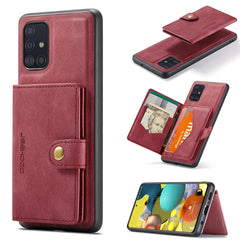 JEEHOOD Retro Magnetic Detachable Protective Case with Wallet & Card Slot & Holder, For Samsung Galaxy A51 5G, For Samsung Galaxy A71 5G