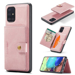 JEEHOOD Retro Magnetic Detachable Protective Case with Wallet & Card Slot & Holder, For Samsung Galaxy A51 5G, For Samsung Galaxy A71 5G