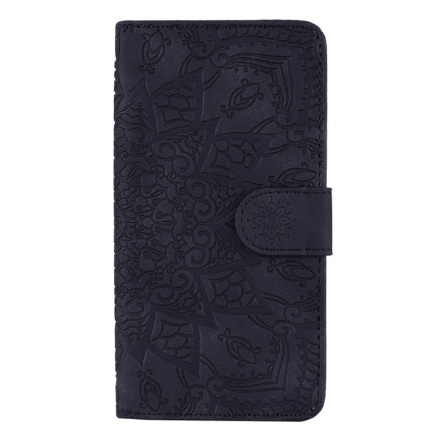 Embossed Sunflower Pattern Horizontal Flip PU Leather Case with Holder & Card Slots & Wallet & Lanyard, For Samsung Galaxy A12, For Samsung Galaxy A52 5G / 4G, For Samsung Galaxy A72 5G / 4G, For SamsungGalaxy A72 5G / 4G
