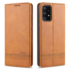 AZNS Magnetic Calf Texture Horizontal Flip Leather Case with Card Slots & Holder & Wallet, For Samsung Galaxy A02s, For Samsung Galaxy A52 5G / 4G, For Samsung Galaxy A72 5G / 4G