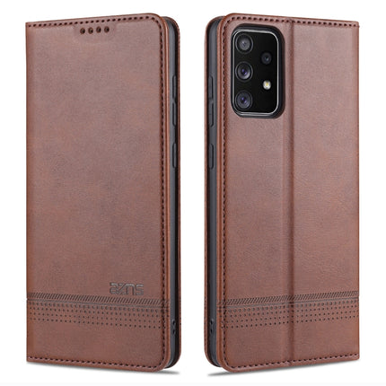 AZNS Magnetic Calf Texture Horizontal Flip Leather Case with Card Slots & Holder & Wallet, For Samsung Galaxy A02s, For Samsung Galaxy A52 5G / 4G, For Samsung Galaxy A72 5G / 4G