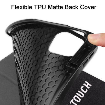 Funda de piel sintética y TPU con tapa horizontal con dibujo de colores, soporte plegable en tres posiciones, función de suspensión/activación y ranura para lápiz, para iPad Pro 12.9 2022/2021