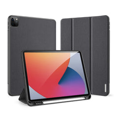 DUX DUCIS Domo Series Horizontal Flip Magnetic TPU + PU Leather Case with Three-folding Holder & Pen Slot & Sleep / Wake-up Function, iPad Pro 11 （2021）/(2020), iPad Pro 12.9  2021 / 2020