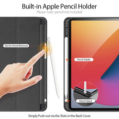 DUX DUCIS Domo Series Horizontal Flip Magnetic TPU + PU Leather Case with Three-folding Holder & Pen Slot & Sleep / Wake-up Function, iPad Pro 11 （2021）/(2020), iPad Pro 12.9  2021 / 2020