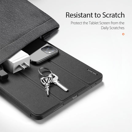 DUX DUCIS Domo Series Horizontal Flip Magnetic TPU + PU Leather Case with Three-folding Holder & Pen Slot & Sleep / Wake-up Function, iPad Pro 11 （2021）/(2020), iPad Pro 12.9  2021 / 2020
