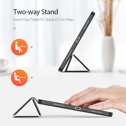DUX DUCIS Domo Series Horizontal Flip Magnetic TPU + PU Leather Case with Three-folding Holder & Pen Slot & Sleep / Wake-up Function, iPad Pro 11 （2021）/(2020), iPad Pro 12.9  2021 / 2020