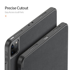 DUX DUCIS Domo Series Horizontal Flip Magnetic TPU + PU Leather Case with Three-folding Holder & Pen Slot & Sleep / Wake-up Function, iPad Pro 11 （2021）/(2020), iPad Pro 12.9  2021 / 2020