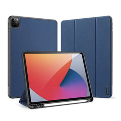 DUX DUCIS Domo Series Horizontal Flip Magnetic TPU + PU Leather Case with Three-folding Holder & Pen Slot & Sleep / Wake-up Function, iPad Pro 11 （2021）/(2020), iPad Pro 12.9  2021 / 2020