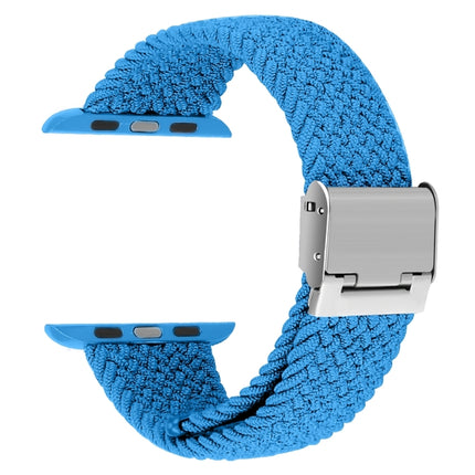 Braided + Stainless Steel Replacement Watchbands For Apple Watch Series 6 & SE & 5 & 4 40mm / 3 & 2 & 1 38mm, For Apple Watch Series 7 41mm / 6 & SE & 5 & 4 40mm / 3 & 2 & 1 38mm