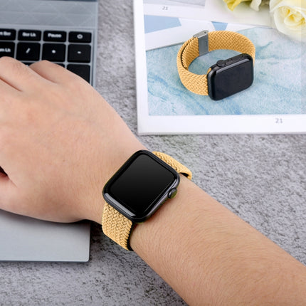 Braided + Stainless Steel Replacement Watchbands For Apple Watch Series 6 & SE & 5 & 4 40mm / 3 & 2 & 1 38mm, For Apple Watch Series 8&7 41mm / SE 2&6&SE&5&4 40mm / 3&2&1 38mm, For Apple Watch Series 7 41mm / 6 & SE & 5 & 4 40mm