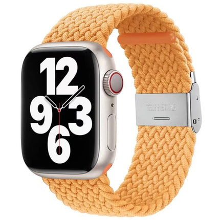 Braided + Stainless Steel Replacement Watchbands For Apple Watch Series 6 & SE & 5 & 4 44mm / 3 & 2 & 1 42mm, For Apple Watch Ultra 49mm / Series 8&7 45mm / SE 2&6&SE&5&4 44mm / 3&2&1 42mm, For Apple Watch Series 7 45mm / 6 & SE & 5 & 4 44mm