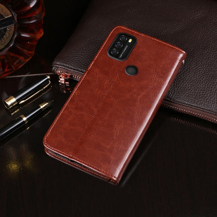 idewei Crazy Horse Texture Horizontal Flip Leather Case with Holder & Card Slots & Wallet, For Blackview A70, For Blackview A80 Plus, For Motorola Moto E7 Power
