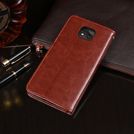 idewei Crazy Horse Texture Horizontal Flip Leather Case with Holder & Card Slots & Wallet, For Motorola Moto G Power(2021), For Motorola Moto G30, For OPPO A93 5G