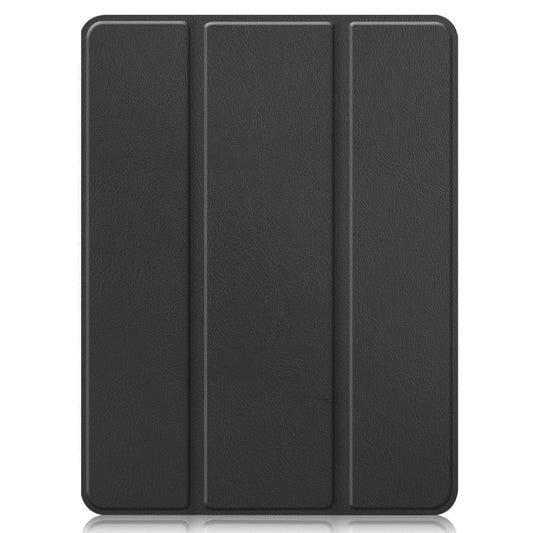 Funda de piel sintética y TPU con tapa horizontal en forma de panal, con tres pliegues, función de suspensión y activación y ranura para bolígrafo, para iPad Pro 12.9 2022/2021