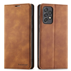 Forwenw Dream Series Oil Edge Strong Magnetism Horizontal Flip Leather Case with Holder & Card Slots & Wallet & Photo Frame, For Samsung Galaxy A52 5G / 4G, For Samsung Galaxy A72 5G / 4G