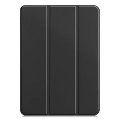 Custer Texture Horizontal Flip PU Leather Case with Three-folding Holder & Sleep / Wake-up Function, For iPad Pro 11 (2021)