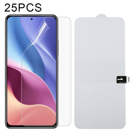 25 PCS Full Screen Protector Explosion-proof Hydrogel Film, For OPPO Realme GT 5G / Realme GT Master (25 PCS), For Xiaomi Redmi K40 / K40 Pro (25 PCS), For Xiaomi Redmi K40 Pro+ (25 PCS), For Xiaomi Redmi Note 10 4G / 5G / Note 10s (25 PCS)            ...