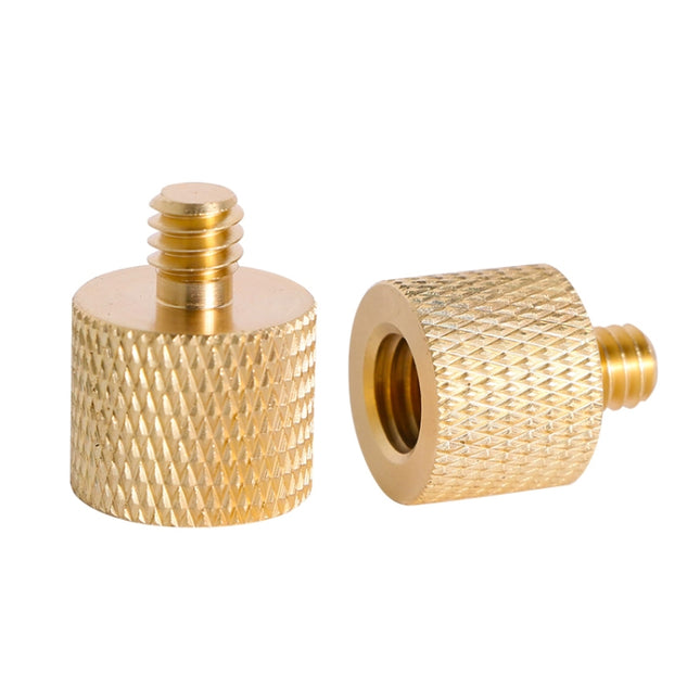 BEXIN LS082 2 PCS 3/8 inch Female Thread to 1/4 inch Male Conversion Screws, LS082