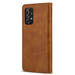 GUSSIM Business Style Horizontal Flip Leather Case with Holder & Card Slots & Wallet, For Samsung Galaxy A52 5G