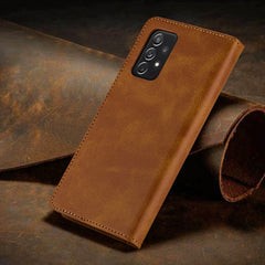 GUSSIM Business Style Horizontal Flip Leather Case with Holder & Card Slots & Wallet, For Samsung Galaxy A52 5G