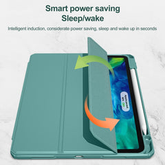 Mutural Pinyue Series PC + TPU Horizontal Flip Leather Case with Holder & Pen Slot & Sleep / Wake-up Function, For iPad Pro 12.9 2022 / 2021 / 2020, For iPad Pro 11 (2021) / (2020), For iPad Pro 11 (2021), For iPad Pro 12.9 2022 / 2021