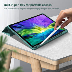 Mutural Pinyue Series PC + TPU Horizontal Flip Leather Case with Holder & Pen Slot & Sleep / Wake-up Function, For iPad Pro 12.9 2022 / 2021 / 2020, For iPad Pro 11 (2021) / (2020), For iPad Pro 11 (2021), For iPad Pro 12.9 2022 / 2021