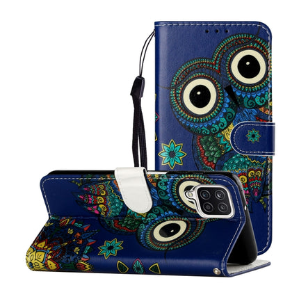 Oil Embossed Coloured Drawing Pattern Horizontal Flip PU Leather Case with Holder & Card Slots & Wallet, For Samsung Galaxy A02s, For Samsung Galaxy A12