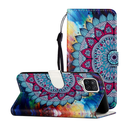 Oil Embossed Coloured Drawing Pattern Horizontal Flip PU Leather Case with Holder & Card Slots & Wallet, For Samsung Galaxy A02s, For Samsung Galaxy A12