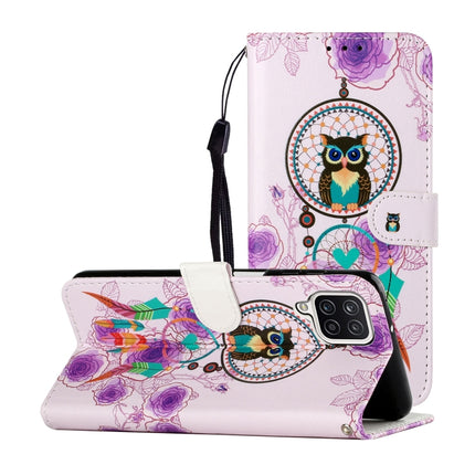 Oil Embossed Coloured Drawing Pattern Horizontal Flip PU Leather Case with Holder & Card Slots & Wallet, For Samsung Galaxy A02s, For Samsung Galaxy A12