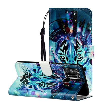 Oil Embossed Coloured Drawing Pattern Horizontal Flip PU Leather Case with Holder & Card Slots & Wallet, For Samsung Galaxy M31