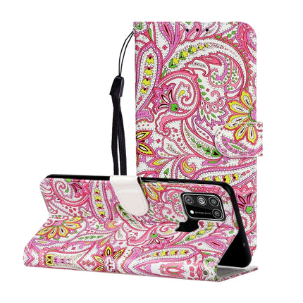 Oil Embossed Coloured Drawing Pattern Horizontal Flip PU Leather Case with Holder & Card Slots & Wallet, For Samsung Galaxy M31