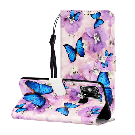 Oil Embossed Coloured Drawing Pattern Horizontal Flip PU Leather Case with Holder & Card Slots & Wallet, For Samsung Galaxy M31
