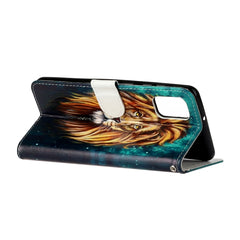 Oil Embossed Coloured Drawing Pattern Horizontal Flip PU Leather Case with Holder & Card Slots & Wallet