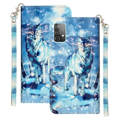 3D Pattern Horizontal Flip PU Leather Case with Holder & Card Slots & Wallet, For Samsung Galaxy A42 5G, For Samsung Galaxy A52 5G / 4G