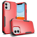 For iPhone 11 / Red + Black