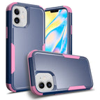 Für iPhone 12 mini / Königsblau + Rosa