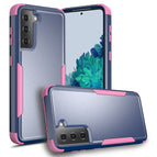 For Samsung Galaxy S21 5G / Royal Blue + Pink
