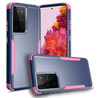 For Samsung Galaxy S21 Ultra 5G / Royal Blue + Pink