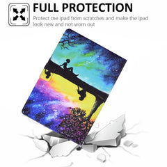 Electric Pressed TPU Colored Drawing Horizontal Flip Leather Case with Holder & Pen Slot, For iPad mini 4 / mini 3 / mini 2 / mini, For iPad 5 / 6 / 8 / 9, For iPad 10.2 (2019) / (2020), For iPad Pro 11 (2018) / (2020)