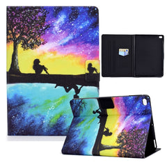 Electric Pressed TPU Colored Drawing Horizontal Flip Leather Case with Holder & Pen Slot, For iPad mini 4 / mini 3 / mini 2 / mini, For iPad 5 / 6 / 8 / 9, For iPad 10.2 (2019) / (2020), For iPad Pro 11 (2018) / (2020)