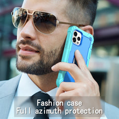 PC + Rubber 3-layers Shockproof Protective Case with Rotating Holder, For iPhone 12 Mini, For iPhone 12 / 12 Pro, For iPhone 12 Pro