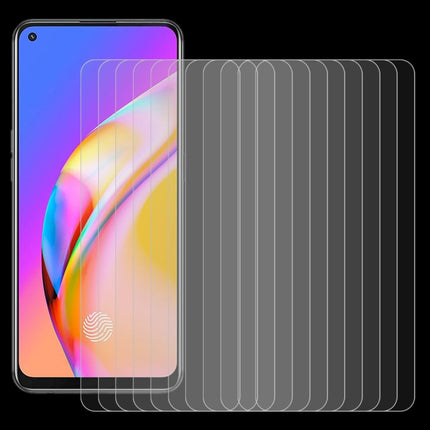 For Xiaomi Redmi Note 10 / Note 11 4G Global 6.43 inch/ Note 10 Global 6.43 inch / Poco M4 Pro 4G 10pcs 0.26mm 9H 2.5D Tempered Glass Film, For OPPO F19 Pro (10 PCS)                                                                                       ...