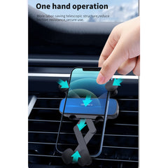 HAMTOD Little One Pro Car Gravity Invisible Telescopic Mobile Phone Holder Bracket