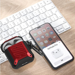 Wireless Earphones Shockproof Bumblebee Twill Silicone Protective Case, For AirPods 1/2, For AirPods Pro