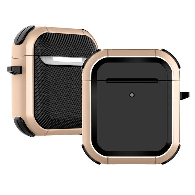 Funda protectora de TPU Thunder Mecha a prueba de golpes para auriculares inalámbricos, para AirPods 1/2, para AirPods Pro