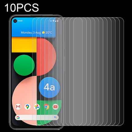 10 PCS 0.26mm 9H 2.5D Tempered Glass Film, For Asus ROG Phone 5 / 5 Pro / 5 Ultimate (10 PCS), For Google Pixel 4a 5G (10 PCS), For Google Pixel 4a (10 PCS)