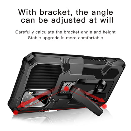 Armor Warrior Shockproof PC + TPU Protective Case, For Xiaomi Poco F3, For Xiaomi Redmi Note 10 / 10S, For Xiaomi Redmi K40 Pro+