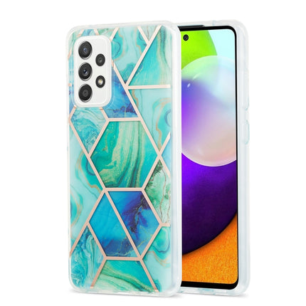 3D Electroplating Marble Pattern TPU Protective Case, For Xiaomi Poco M3 / Note 9 4G / Redmi 9 Power, For Samsung Galaxy A12, For Samsung Galaxy A32 5G, For Samsung Galaxy A52 5G / 4G